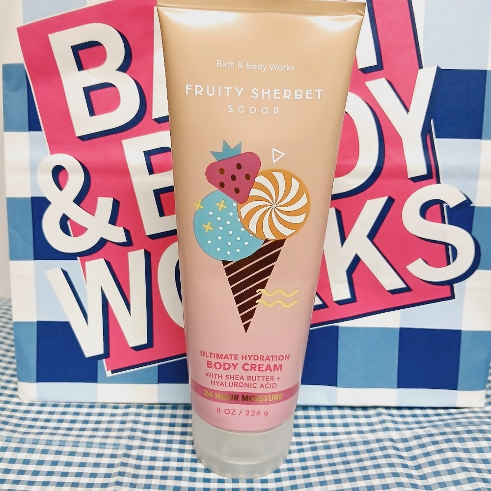 Bath and Body Works Fruity Sherbet Scoop Body Cream